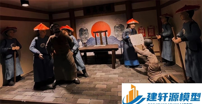 宜兴陈规除恶绅微缩场景