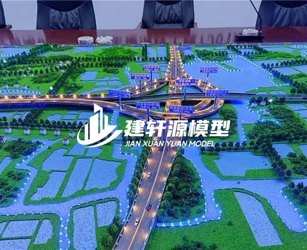 宜兴高速公路沙盘定制